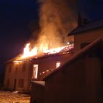 Violent incendie à Monteynard