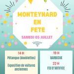 Monteynard en fête samedi 5 juillet